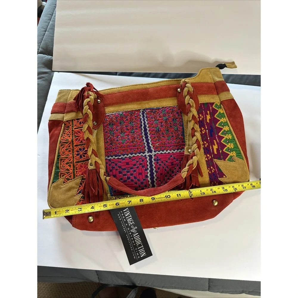New‎ Vintage Addiction Suede Boho Handbag